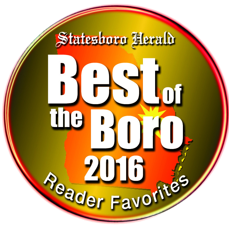 Best of the Boro 2016 award from Statesboro Herald for HVAC