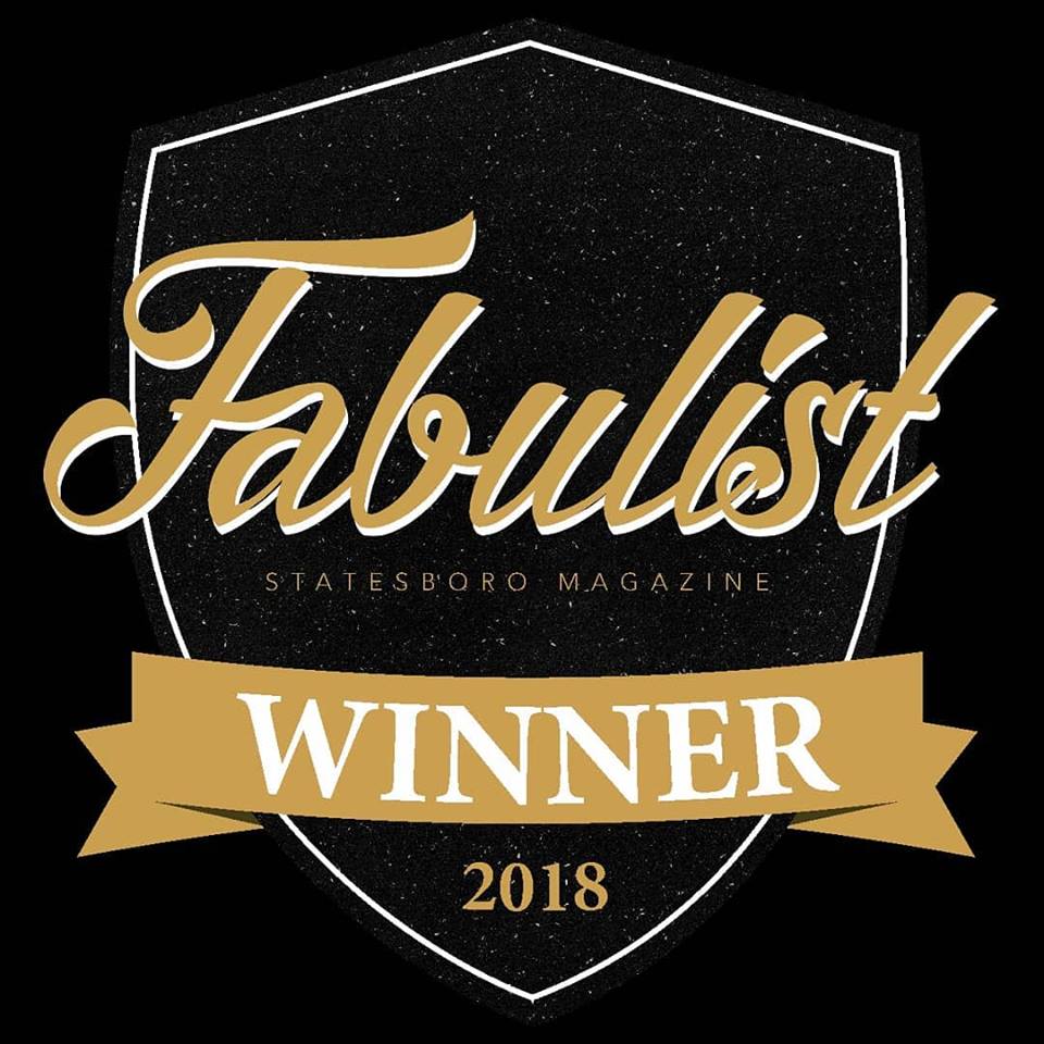 Statesboro Magazine Most Fabulous 2018 award